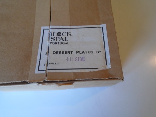 Block Spal Portugal Hillside 8" Dessertteller keine Chips keine Risse nie benutzt - Bild 6 von 6