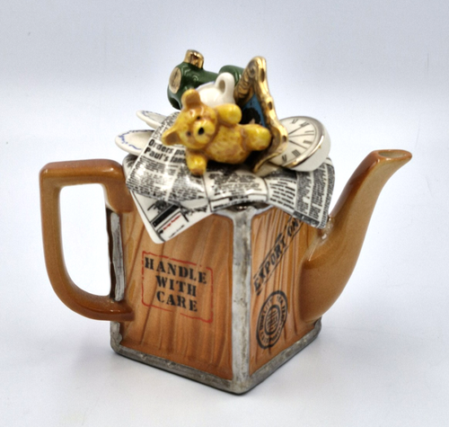 Paul Cardew Miniature Moving Day Teapot Vintage
