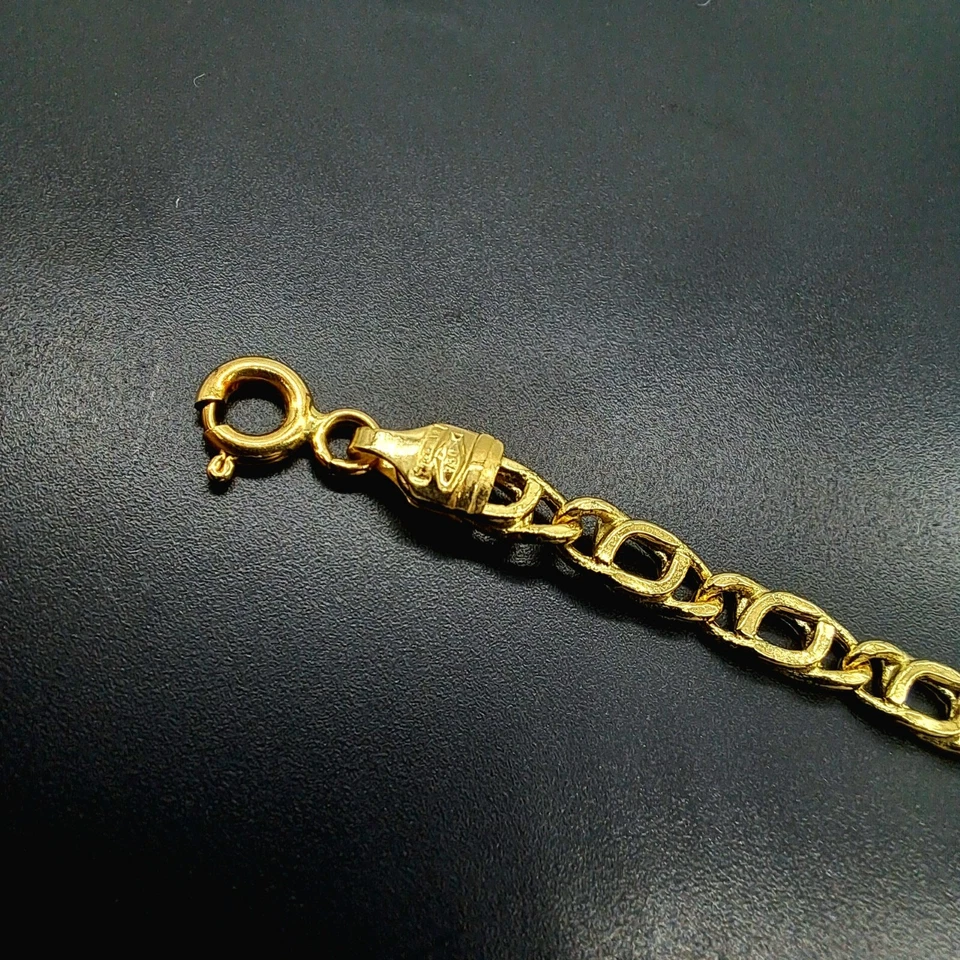 Pulsera Oro Macizo 18Kt (750) Infinity Luxury Unisex - 3,5mm*20cm - Imagen 2 de 4