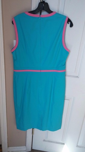 Basler Women Florida SKY BLUE  Sz 40 /10 Dress MSRP $460 NEW - Picture 2 of 4