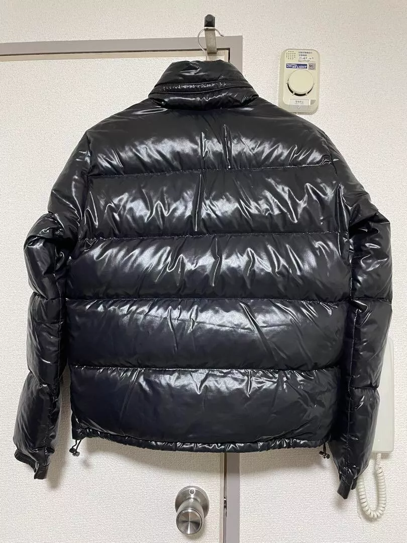 MONCLER EVEREST down jacket Black men's size 1 used from