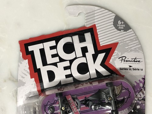Tech Deck Ultra Rare Primitive Series 12 Villani Toy Skateboard Brandneu - Bild 7 von 8