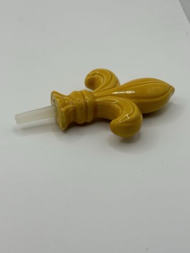 Nora Fleming A145b Fleur De Lis "Fancy Affair" Mini Rare Hard To Find - Picture 3 of 7