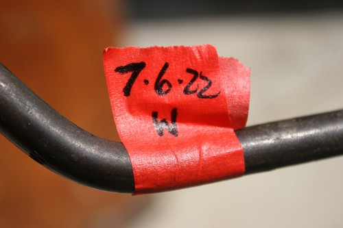 ITM GM 9" Vintage Shifter Linkage Rod Arm - Stamped 'W' - 070622 - Picture 12 of 12