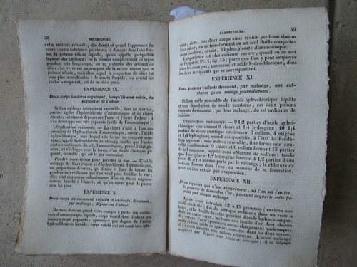 [Roret] Nouveau manuel complet de CHIMIE AMUSANTE, 1854. - Imagen 5 de 20