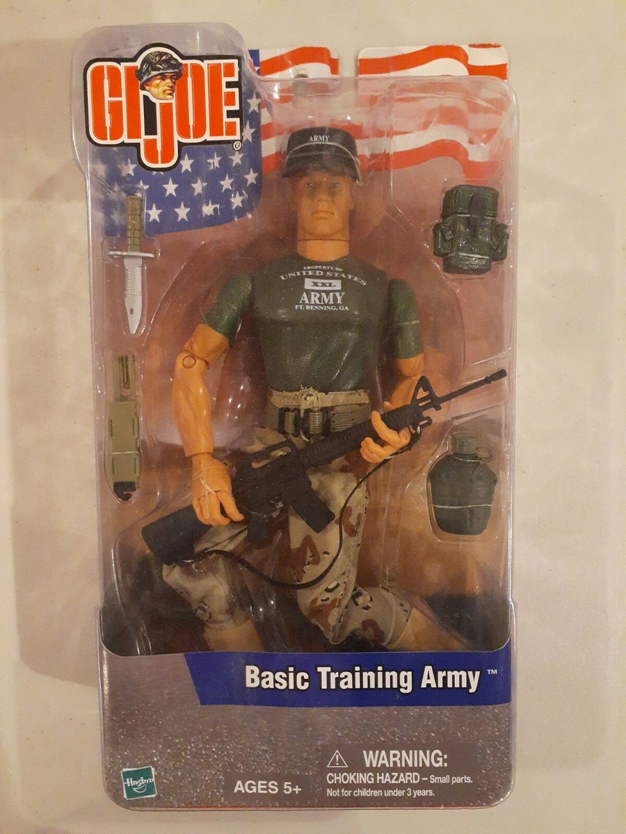 2001 Hasbro GI Joe Basic Training Army Action Figure