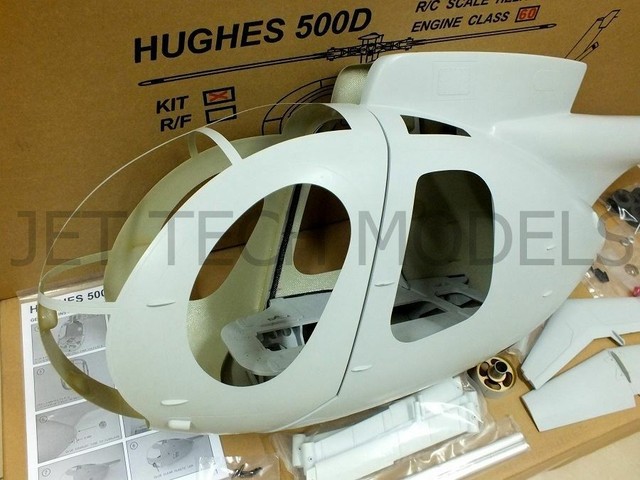 500 size scale fuselage