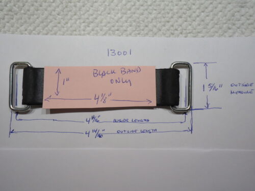 HONDA RUBBER BATTERY STRAP CB CL 360 CB500 T CX500 XL 175 250 350 ST90 OEM PARTS - Picture 3 of 3