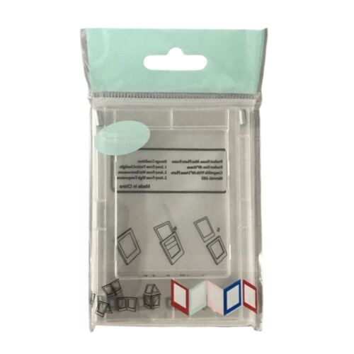 Mini Bilderrahmen Acryl Kartenständer für Polaroid Foto Bild - Bild 16 von 18