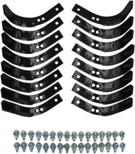 Raparts 108802 1245K 10802 New Tiller Tine Set Fits Troybilt Tiller Model 15008