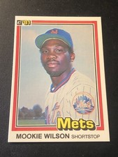 1981 Donruss Mookie Wilson #575 Rookie RC