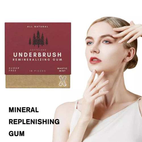 Organic MASTIC MINT Underbrush Remineralizing Chewing Gum For Teeth Protection~~ - Picture 13 of 19