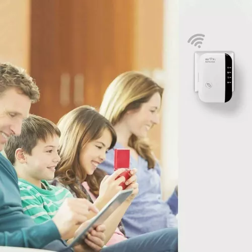 Repetidor WLAN 300Mbps Router Range Amplificador de Señal WIFI Access Point Booster - Imagen 8 de 12