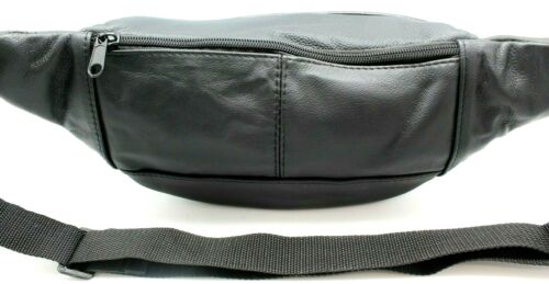 Leder Gürteltasche Bauchtasche für Herren Damen Outdoor Reise Sport Bauch Hüfttasche - Bild 17 von 36