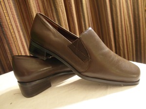 Women-039-s-Trotters-Ash-Size-6-5WW-Cognac-Loafer-Leather