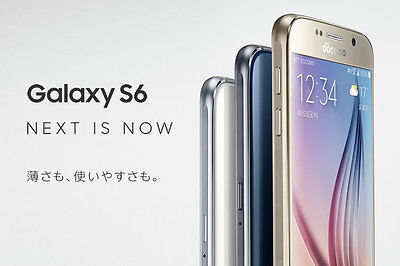 DOCOMO SAMSUNG SC-05G GALAXY S6 ANDROID 5.0 SMARTPHONE DOCOMO SAMSUNG SC-05G GALAXY S6 ANDROID 5.0 SMARTPHONE