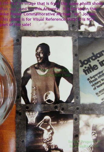 Artist Proof Michael Jordan Bugs Bunny LE WB Lithograph 1993 NIKE +BIN Bonus - Picture 10 of 11