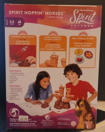 Mattel Spirit Untamed Hoppin’ Horses Kids Game Horse Launcher Game MISB 2020 - Picture 3 of 10