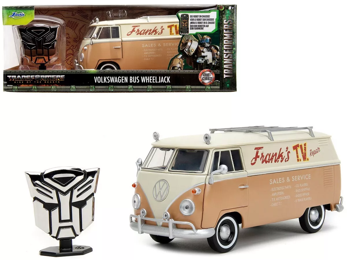 1 24 Jada Volkswagen Bus Wheeljack Transformers Rise of the Beasts