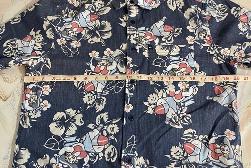 Retro Quicksilver Shirt Mens Size S RN 114199 CA 52199 - Picture 4 of 12