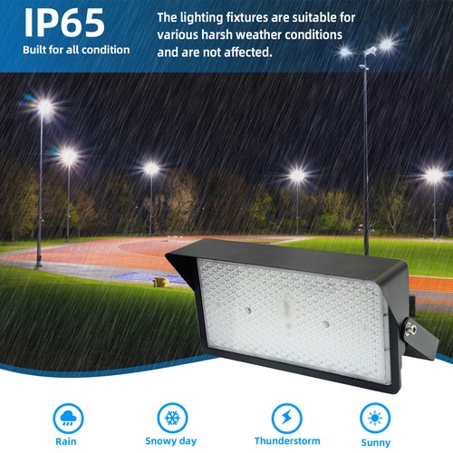 LED Flood Lights Outdoor 300Watt 4000K Commercial Lighting Fixtures,100-277V/AC - Picture 6 of 14