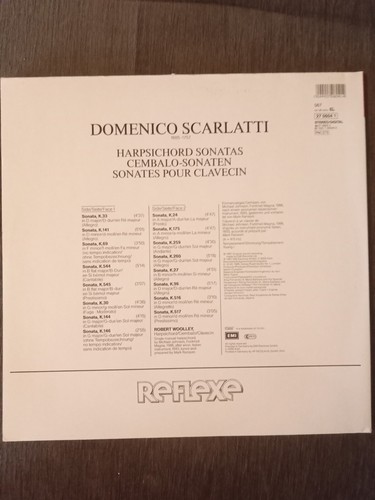 DOMENICO SCARLATTI HARPSICHORD SONATAS 1987 HIS MASTERS VOICE 12" LP 067EL270604 - Picture 2 of 5