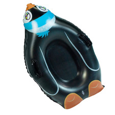 Snowcandy Penguin Snow Sled - 40" x 25.5" - Ages 3 - Durable - Up To 150 Lbs