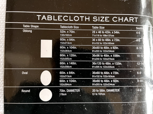 Benson Mills Cameron Textured White Round 70" diameter Tablecloth Seats 4-6 NEW - Picture 3 of 5