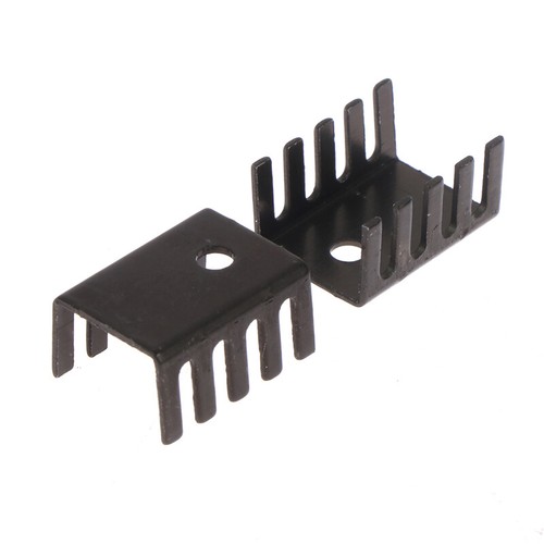 10pcs TO-220 Aluminum Profile 7805 Heatsink 781 Radiator Heat Sink 19*15*10MM - Bild 3 von 12