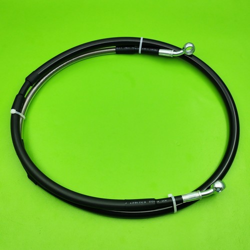 Front Brake Braided Hose Line For HONDA CR125 CR250R 1995 1996 1997 1998 - 2007 - Foto 2 di 2
