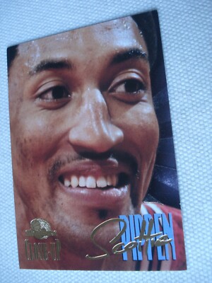 SCOTTIE PIPPEN 95/96 Skybox Close-Up #C1 CHICAGO BULLS