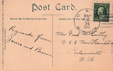 USS Michigan Navy naval Cover Soldier Sailor Mail Military Ship Vtg Postcard H15