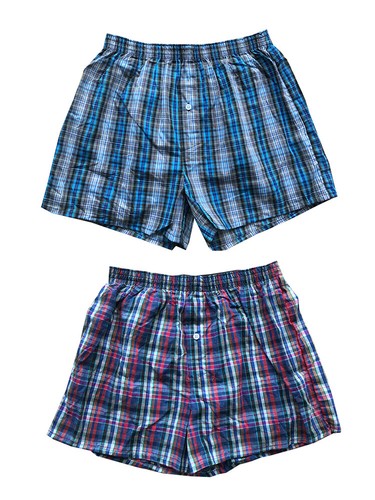 Men Boxer Shorts Trunk Plaid Checker Trunk Shorts Underwear Comfort US - Picture 24 of 26
