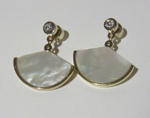 NEW CATHERINE MALANDRINO DUAL EARRINGS  - Picture 3 of 4