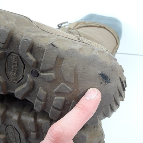 Rocky Boots Mens UK 8 Coyote Brown Lace Up Combat Steel Toe Vibram Soles Adult - Picture 20 of 20