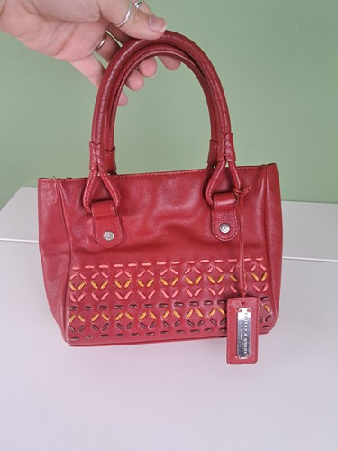 Borsa piccola BAILEY & QUINN in pelle rossa - Foto 2 di 8