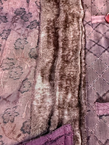 Vintage 90er Toshi Steppjacke klein Patchwork Blumen Paisley Boho Hippie - Bild 11 von 19