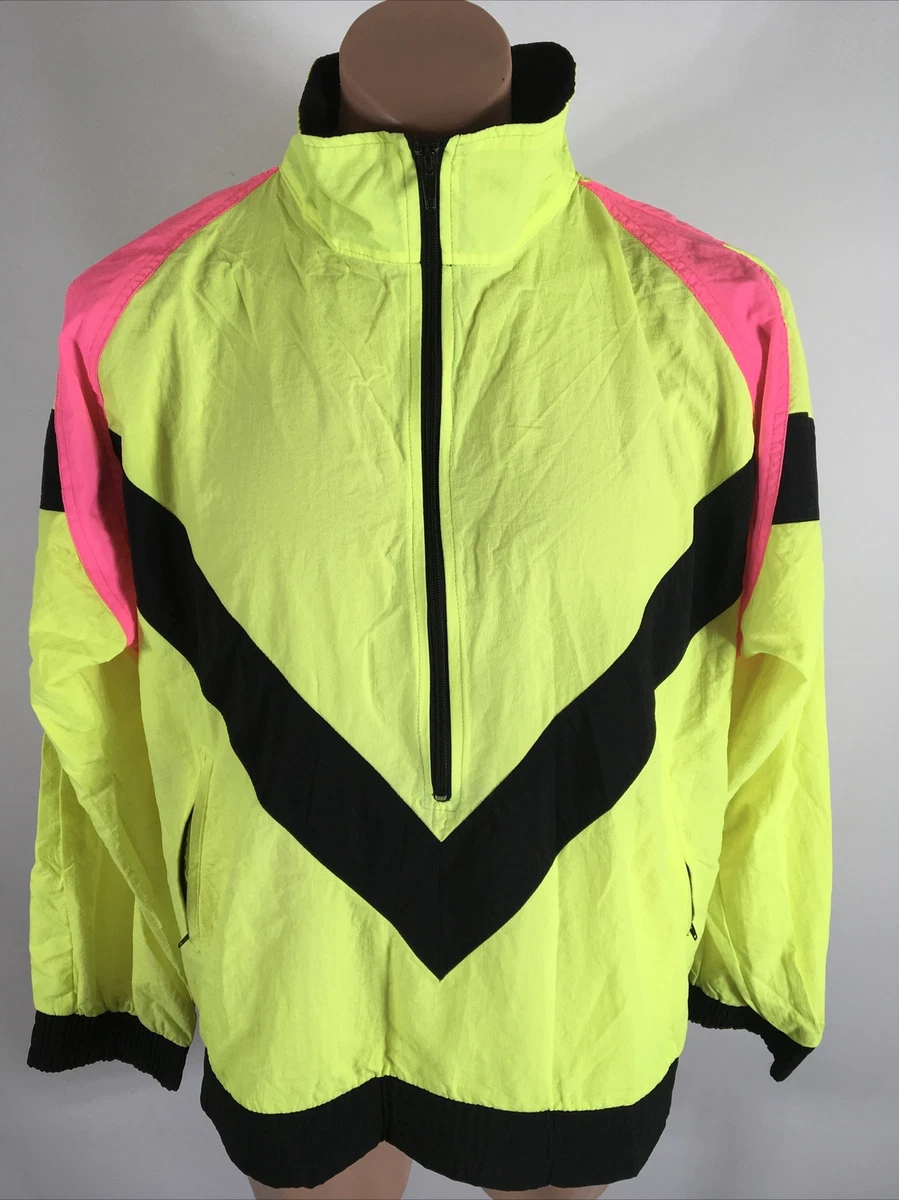 Pink windbreaker yellow cheap