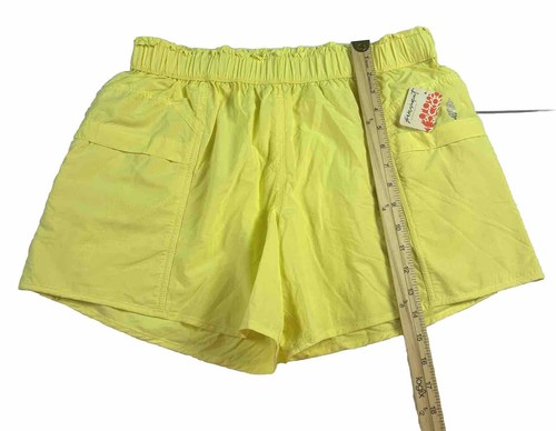 Pantaloncini FP Movement by Free People Donna In The Wild 5” Lemon Glow Taglia M Nuovi con etichette - Foto 5 di 10