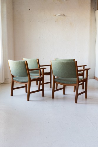 Hans Wegner AP-50 Chairs for Carl Hansen & Son - Fully Restored - Danish Mcm - Picture 8 of 13
