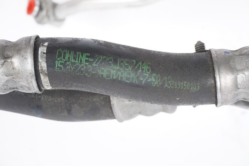 13 - 18 BMW 550I 650I 750I 4.4L N63 Transmission Oil Cooler Line Pipe Pair OEM - Picture 3 of 4