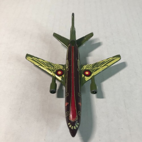 2000 Matchbox Skybuster SB13 DC-10 RARE Airplane plane Army Green Brown - Picture 2 of 6