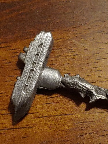 PEWTER ALASKA INSIDE PASSAGE CRUISE SHIP SOUVENIR SPOON WHALES EAGLE - Picture 11 of 11