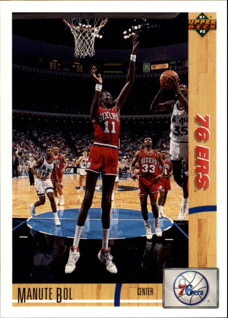 1991-92 Upper Deck #178 Manute Bol - NM