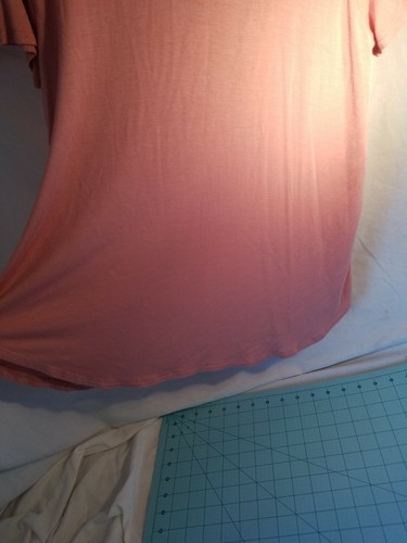 West Coast Love - Women's Dusty Pink Short Sleeve Scoop Neck Top - Size Large - Picture 12 of 12