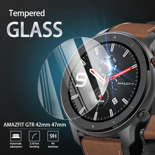 2PCS For AMAZFIT GTR 42mm 47mm Smart Watch Tempered Glass Film Screen Protector - 第 1/8 張圖片