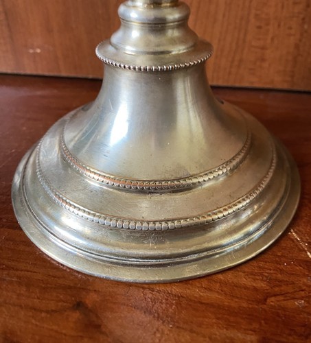 English Cooper Brothers silver candelabra - Silver over Copper - Georgian - Picture 6 of 11