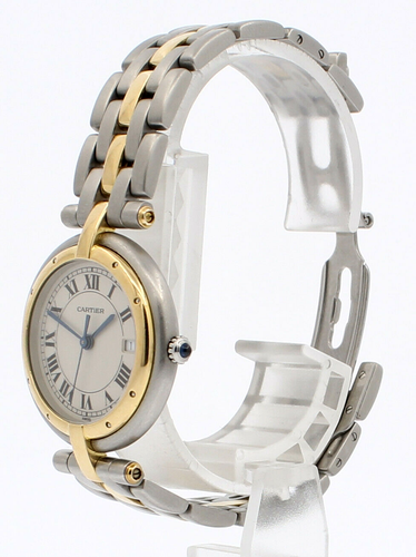 Ladies CARTIER COUGAR Steel and Gold Round 30mm Ladies Watch - Picture 4 of 5
