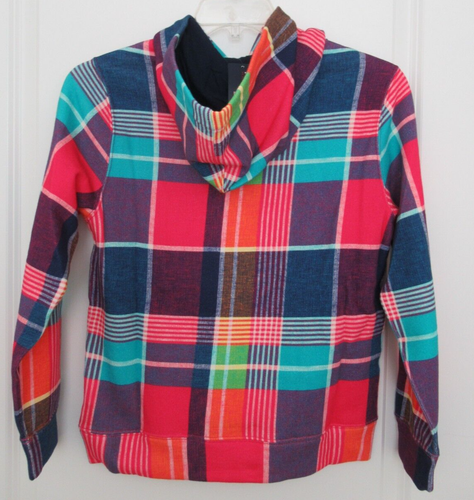 Polo Sport Madras Hoodie Sweatshirt Youth Size L (14-16) NWT - Picture 6 of 8