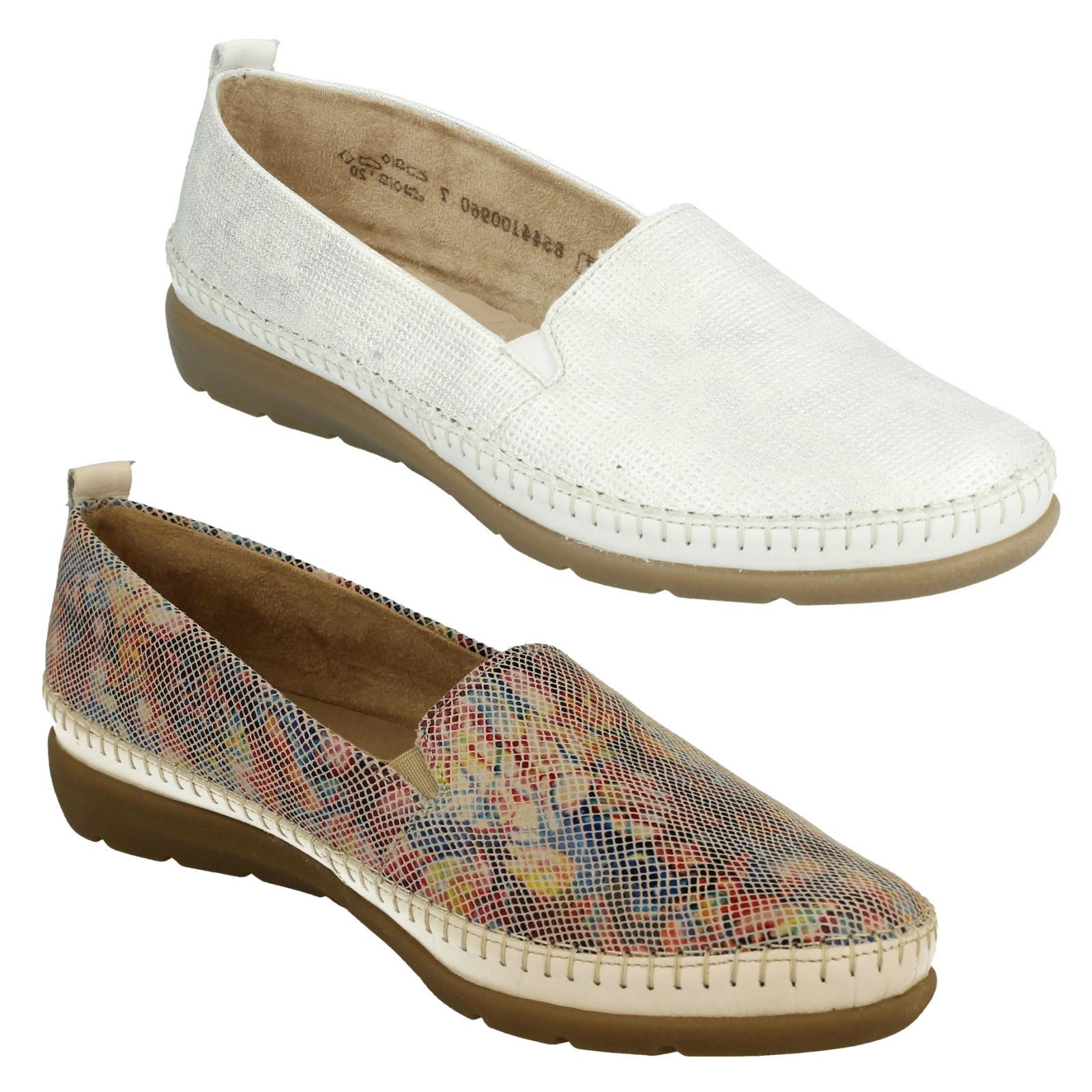 SALE REMONTE D1902 LADIES FLAT SLIP ON LEATHER CASUAL SLIP ON PUMPS Schuhe SALE REMONTE D1902 LADIES FLAT SLIP ON LEATHER CASUAL SLIP ON PUMPS Schuhe